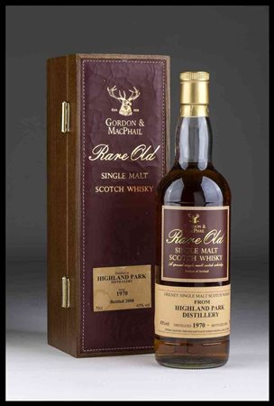 Gordon &amp; MacPhail,  Highland Park 1970, Rare Old Single Malt Scotch Whisky Scotland, Single