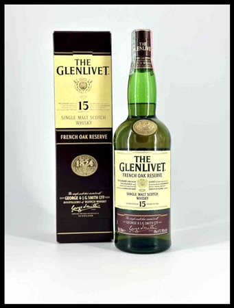 The Glenlivet French Oak Reserve 15 Year Old Single Malt Scotch Whisky Scozia, Old Single Malt