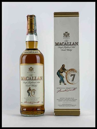 The Macallan 7 Years Old Special Selection Armando Giovinetti Scotland, Old Single Malt Scotch