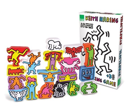 HARING KEITH Reading (United States) 1958 Wooden Game 2007 Sculture in...
