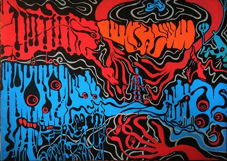 MASSIMO COSTANTINI Milano (Milano) 1961 Nightmare n° 2 2018 Acrylics on...