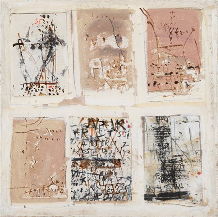 Giorgio Celiberti, Quadro di sei formelle, 1995-96