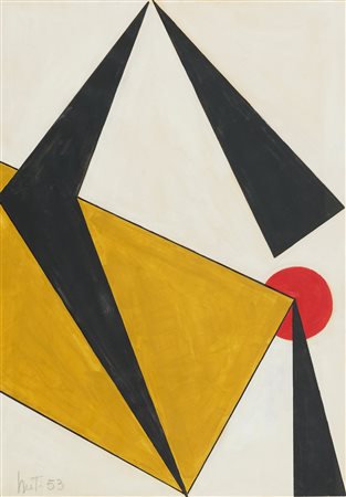 Mario Nuti, Composizione, 1952