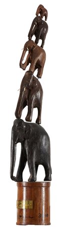 Aldo Mondino, Sculturina un corno, 1994