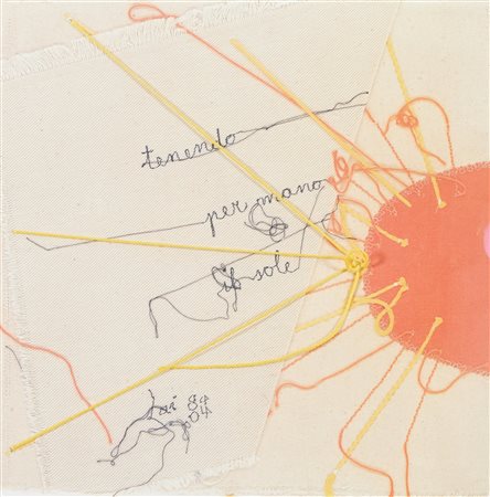 Maria Lai, Tenendo per mano il sole, 2004