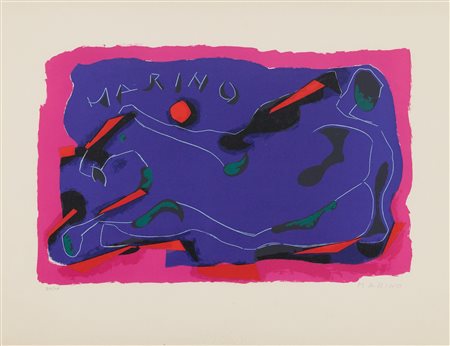 Marino Marini, Cavallo, 1974