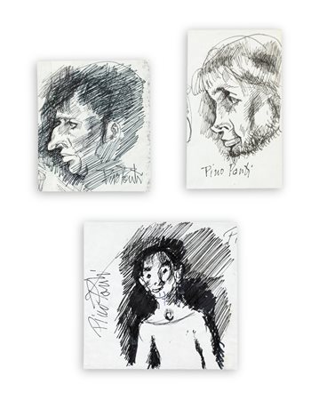 PINO PONTI (1905-1999) - Lotto unico di 3 opere