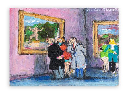 WALTER PIACESI (1929-2022) - Visita al museo,  2012