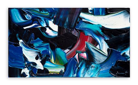 PIERLUIGI DE LUTTI (1959) - Nascondiglio azzurro "kispiox"