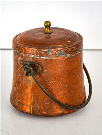 ANTICO PENTOLINO, COPERCHIO CON POMELLINO