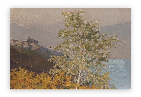 ENZO GAZZONE (1894-1970) - Levo (Lago Maggiore)