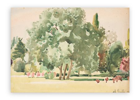 AMLETO GALLI (1886-1949) - Senza Titolo, 1945