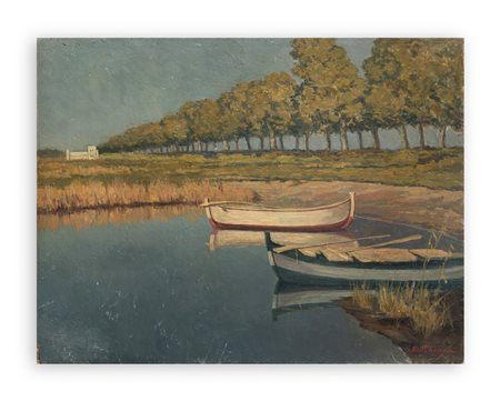 ALDO DELL'ACQUA (1888-) - Viale fra Pisa e Marina