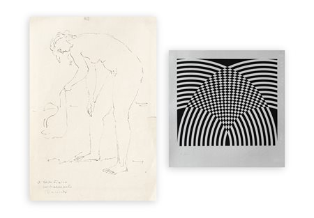 AUTORI VARI (CARABBA E COLACICCHI) - Lotto unico composto da 2 opere