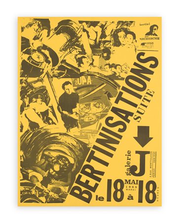 GIANNI BERTINI - Bertinisation, 1965