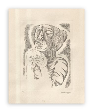 GIUSEPPE MIGNECO (1908-1997) - Senza Titolo, 1970