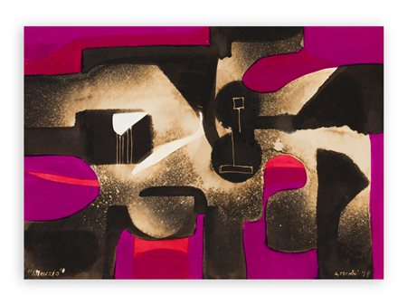 ALVARO MONNINI (1922-1987) - Silenzio, 1971