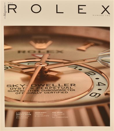ROLEX MAGAZINE NUMERO TRE cm 29x23 editore Rolex SA, Svizzera 2014