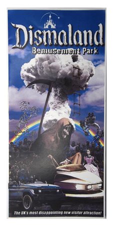 DISMALAND PARK mappa brochure, cm 21x29,5 Proveniente dall'evento di Weston...