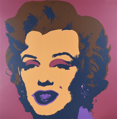 After Andy Warhol MARILYN MONROE 11.27 serigrafia a colori, cm 91,5x91,5 sul...