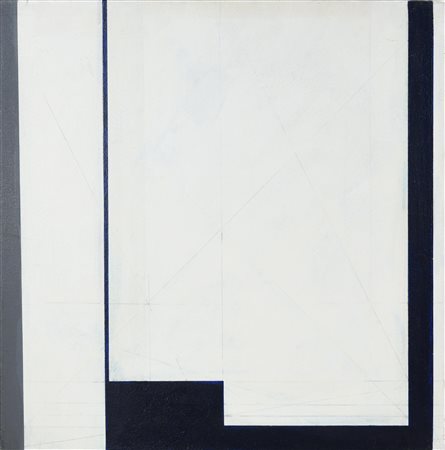 Gianfranco Pardi DIAGONALE acrilico su tela, cm 50x50 sul retro: firma,...