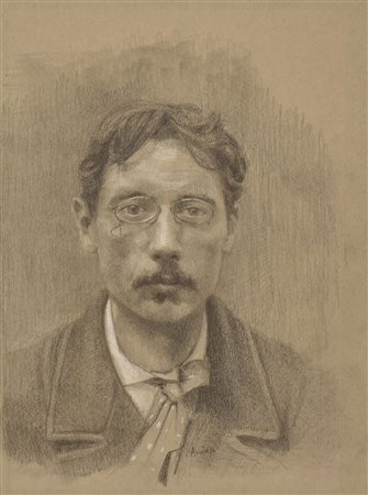 Massimilano Alioto PIERRE BONNARD grafite su carta, cm 31x23 firma e data sul...