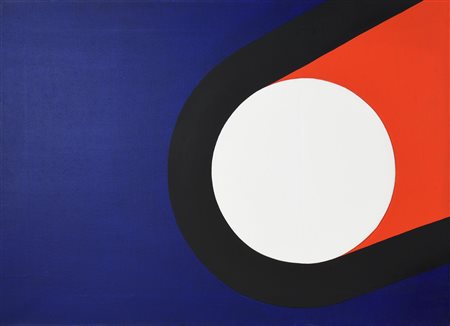 Walter Fusi PENETRAZIONE NELLO SPAZIO 35 acrrilico su tela, cm 50x70 sul...