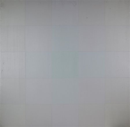 Jorrit Tornquist OP.420 acrilico su tela, cm 80x80 firma sul retro: firma,...