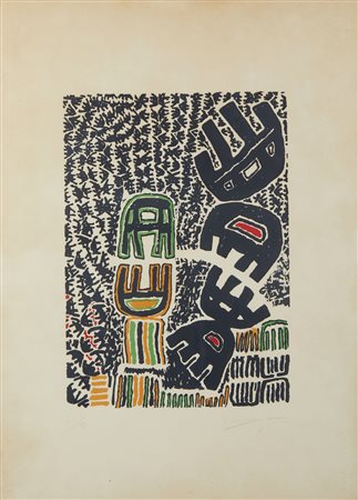 CAPOGROSSI GIUSEPPE (1900 - 1972) - Opale n° 9.