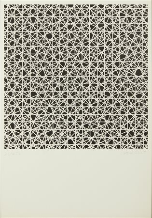MORELLET FRANCOIS (n. 1926) - Senza titolo.
