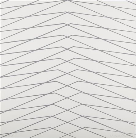 MORELLET FRANCOIS (n. 1926) - Senza titolo.