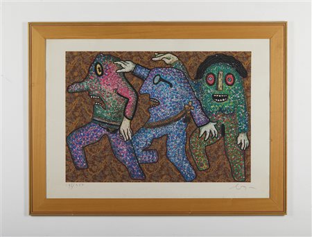 BAJ ENRICO (1924 - 2003) - Balletto americano.