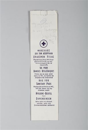 BEUYS JOSEPH (1921 - 1986) - Bag for sanitary.