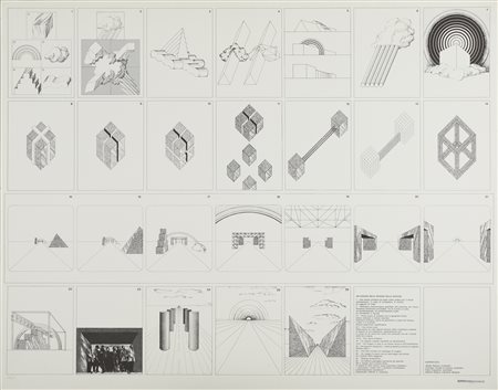 SUPERSTUDIO  - Un viaggio nelle regioni della ragione.