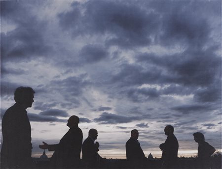 ABATE CLAUDIO (n. 1943) - Senza titolo (pittori di s. Lorenzo).