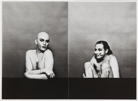 LUTHI URS (n. 1947) - Self portrait.