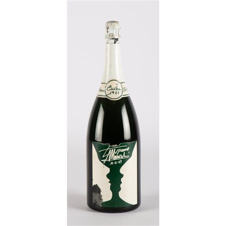 BOTTIGLIA Ca del Bosco, bottiglia con dedica 1981, Magnum