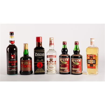 SETTE BOTTIGLIE VARIE