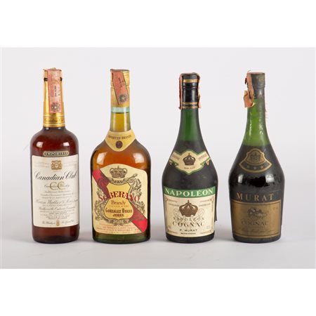 QUATTRO BOTTIGLIE VARIE