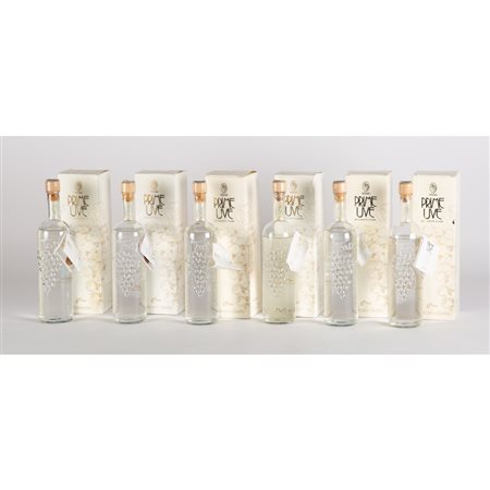 SEI BOTTIGLIE ACQUAVITE D'UVA 2002