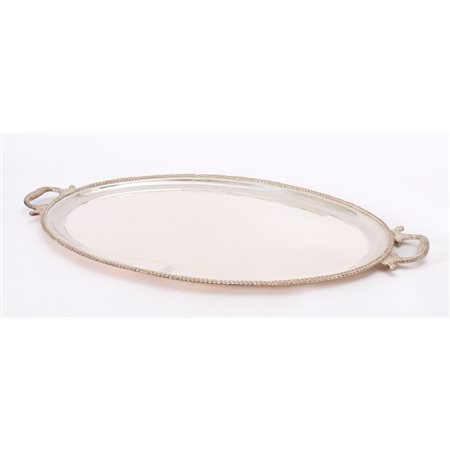 JORDAN, Importante e grande vassoio