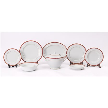 LE PERLE, Servizio piatti modello “Fenice”