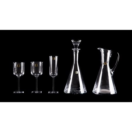 RICHARD GINORI, Servizio bicchieri modello “Diagono”