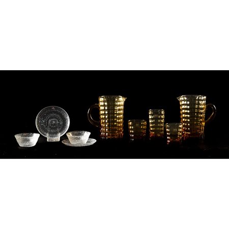 IVV, Servizio di bicchieri in vetro modello “Optic”