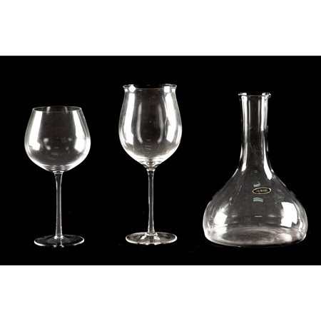 ICHENDORF E RIEDEL, 13 bicchieri e decanter