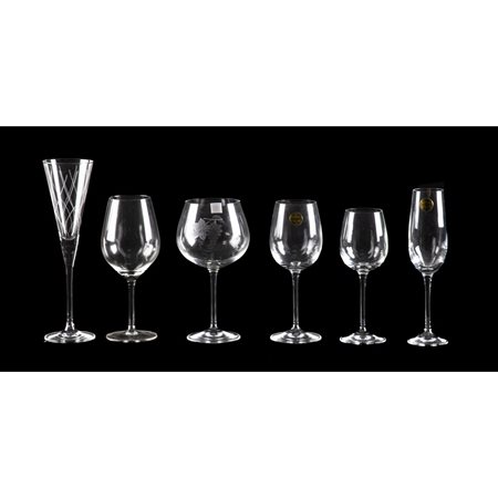 ITALESSE E RONA, Raccolta di 42 bicchieri