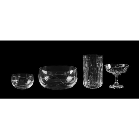 CRISTAL DE SEVRES, VILLEROY & BOCH, Servizio macedonia, Alzata e Vaso