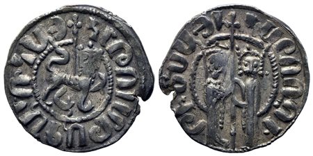 ARMENIA. Hetoum I e Zabel. Tram. 1226-1270 d.C. (AC-336 ff). Ag. (2,89 g)....