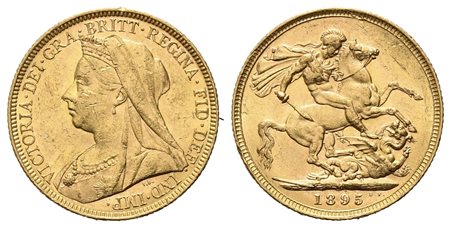 AUSTRALIA. Vittoria (1837-1901). Sterlina 1895. Au (7,99 g). SPL+