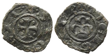 MESSINA. Regno di Sicilia. Manfredi (1258-1266). Denaro. Mi (15 mm – 0,72 g)....